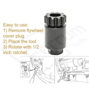 Mack Flywheel Turning Tool for D11 D13 D16 MP7 MP8 MP10 Engines Alternative to 88800014 88840317
